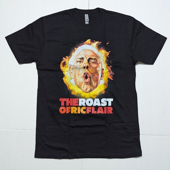 The Roast of Ric Flair t shirt. Men's large. Starrcast. Never worn. WWE AEW WCW - Picture 1 of 7